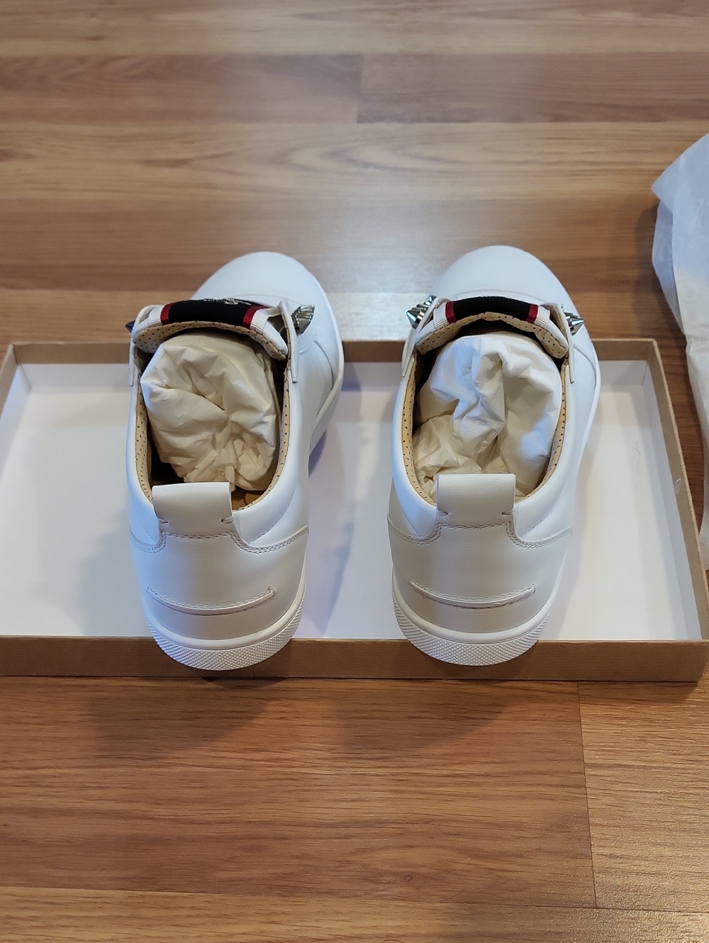 NIB Christian Louboutin F.A.V Fique A Vontade Woman Sneakers Size 37.5 - Picture 7 of 10